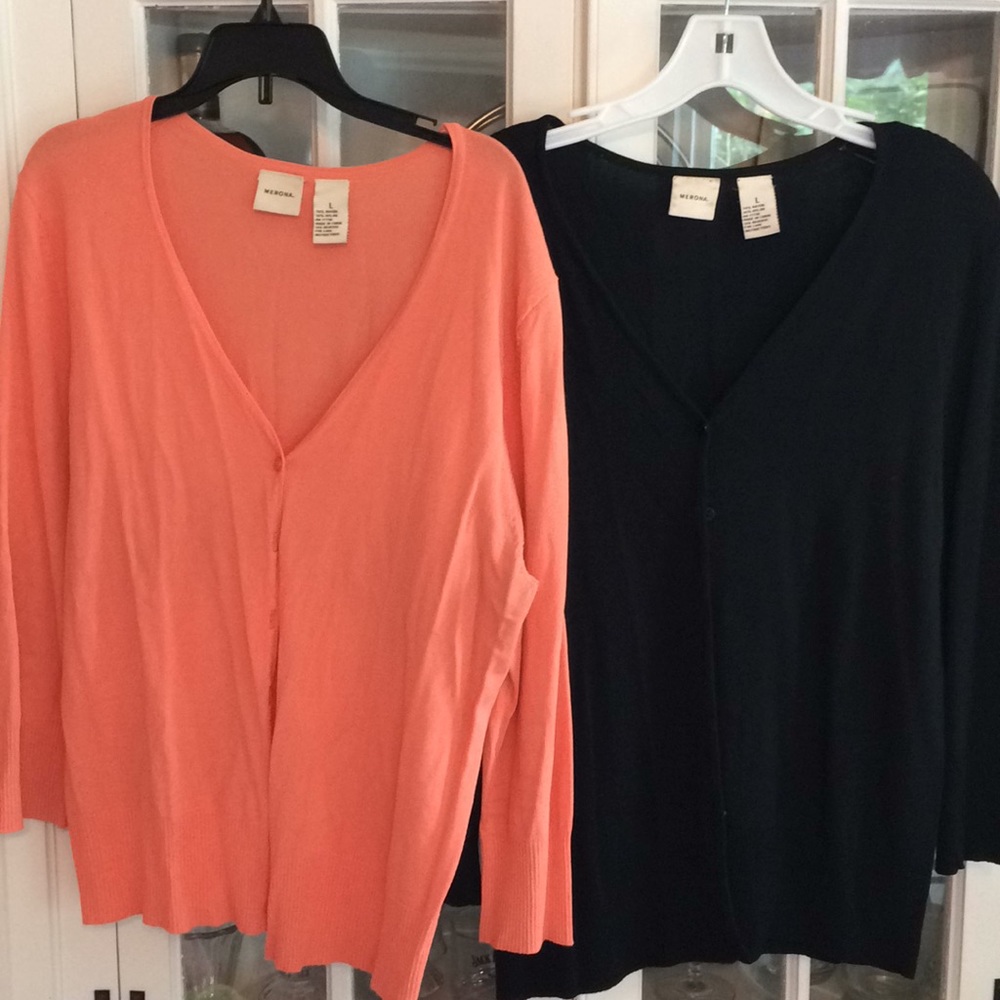 2 cardigans- excellent condition